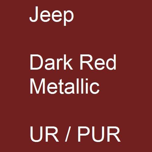 Jeep, Dark Red Metallic, UR / PUR.